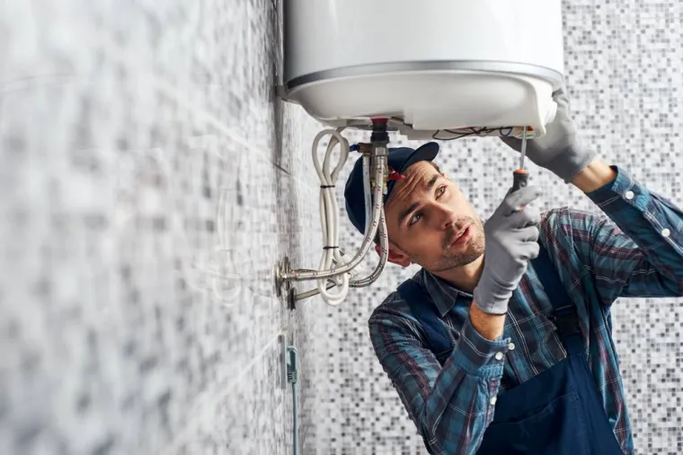 Chauffe-eau pour douche extérieure, Mauguio, THERM'ENERGIE